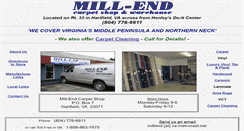Desktop Screenshot of mill-end.com